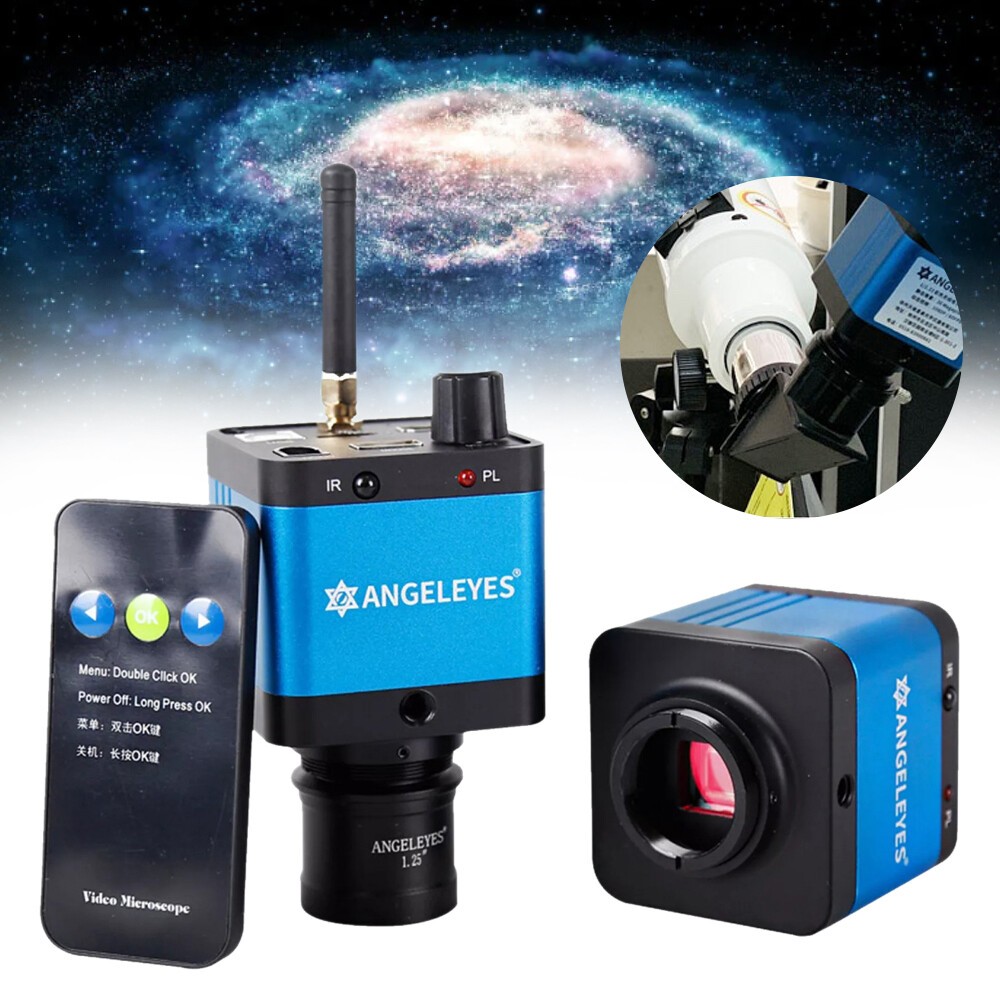 16MP Wireless WiFi Telescope Camera Electronic Eyepiece with USB for Planet Moon