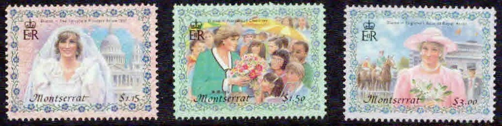 MONTSERRAT– 1998–DIANA– VF **