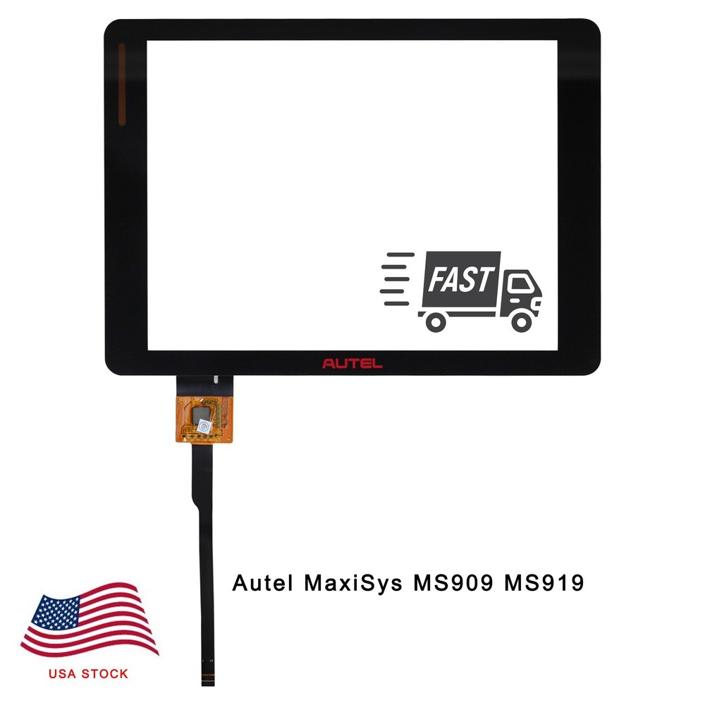 Touch Screen Panel Digitizer Replacement For Autel MaxiSys MS909 MS919 Series