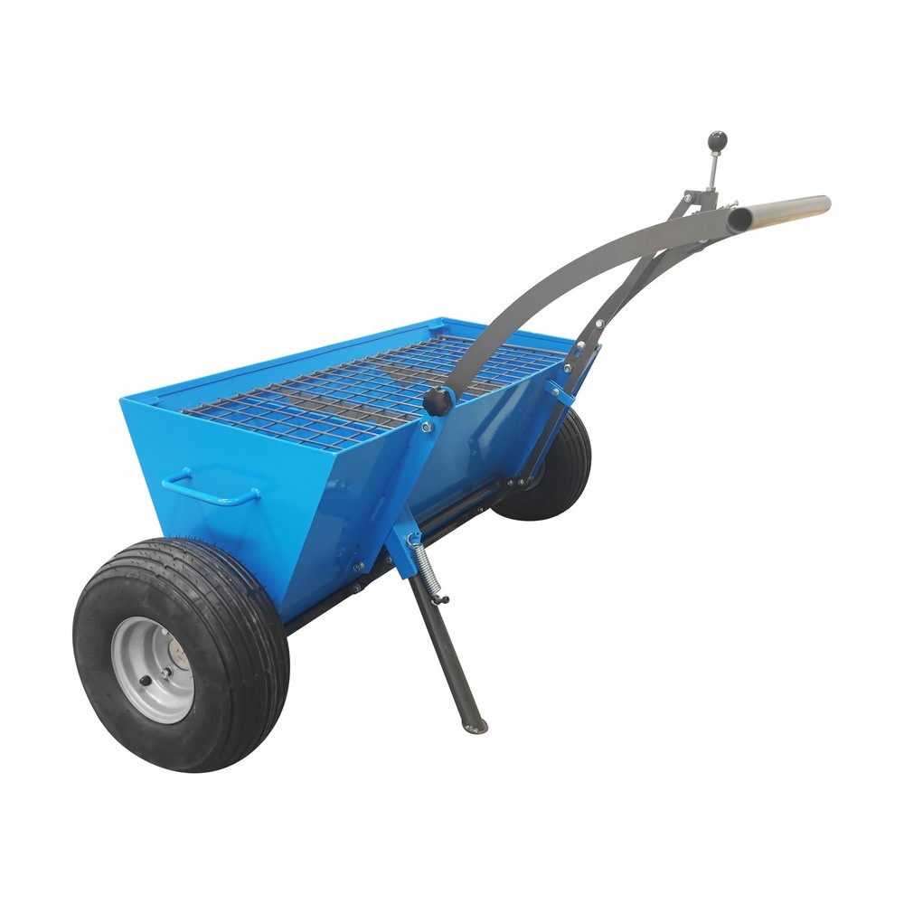 Sand Scattering Machine Hand-Push Abrasive Sand Spreader Machine High Efficiency