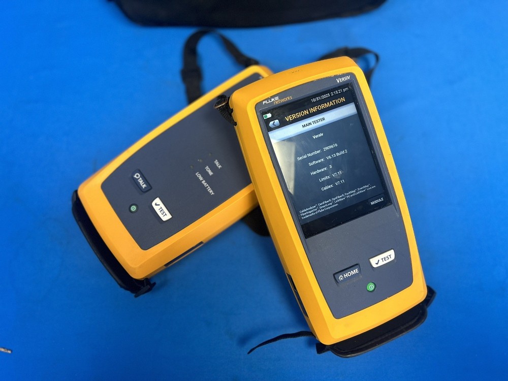 Fluke Networks Versiv DSX-5000 CAT6 Cable Analyzer *Calibrated before Shipment*