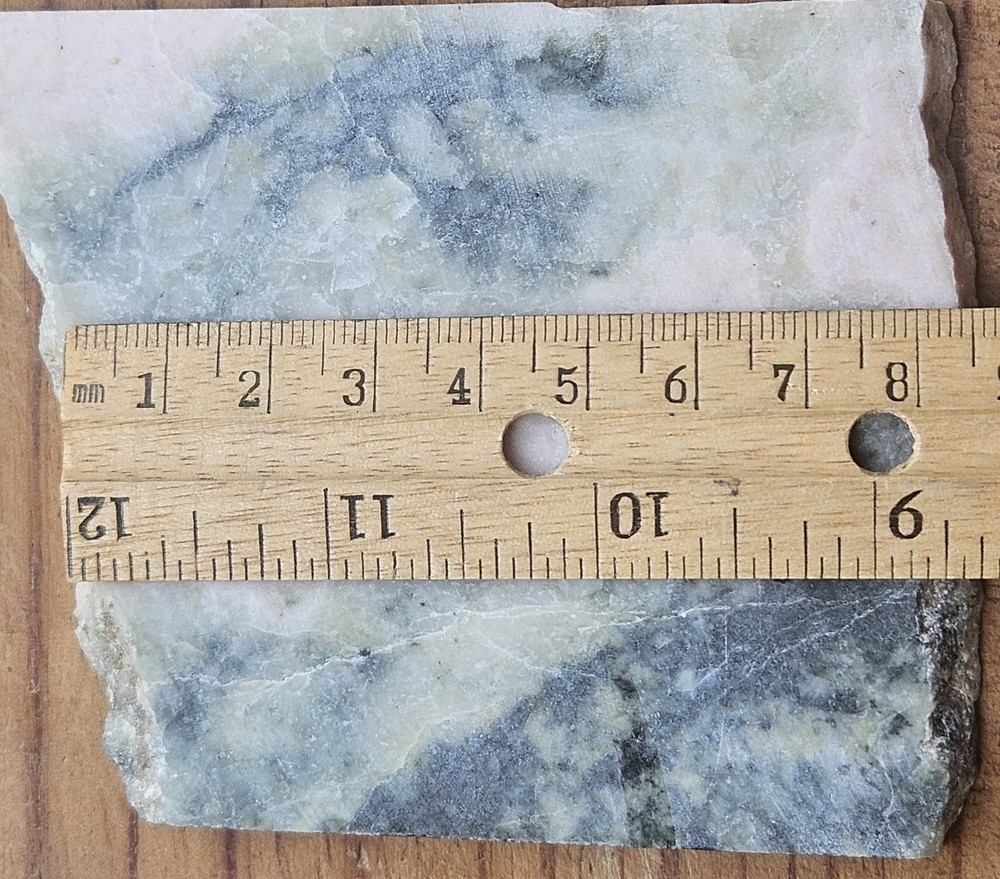 Thulite Lapidary Slab 123 grams