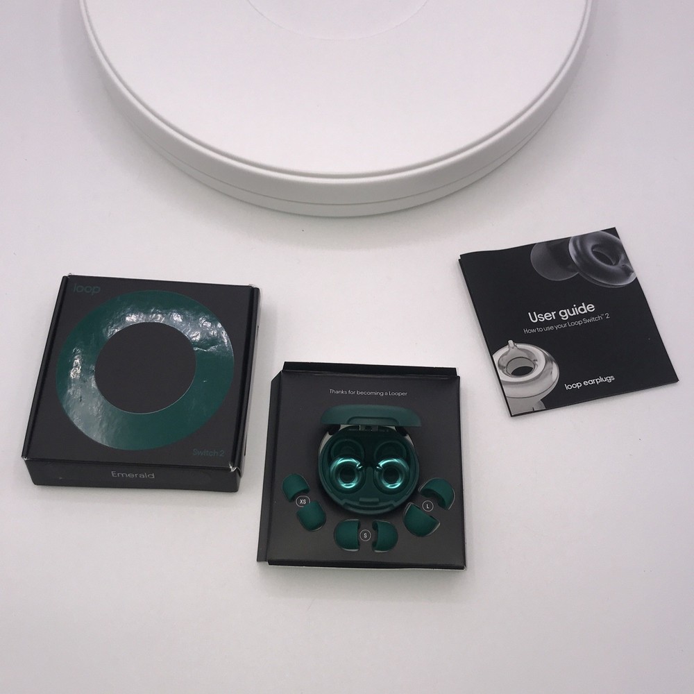 Loop Earplugs Switch 2 Emerald