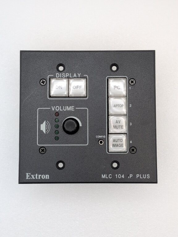 Extron MLC 104 IP Plus MediaLink Controller - Black