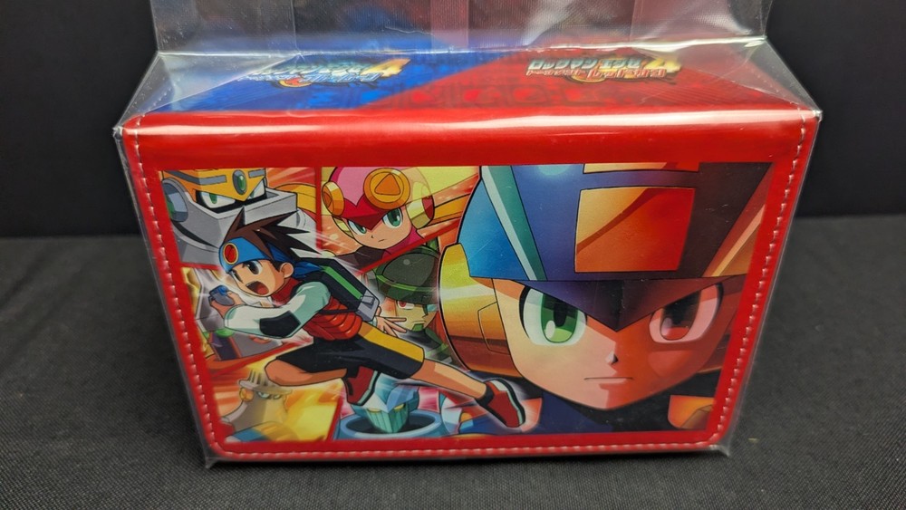 Broccoli Synthetic Leather Deck Case W Mega Man Battle Network 4 Double Deck Box