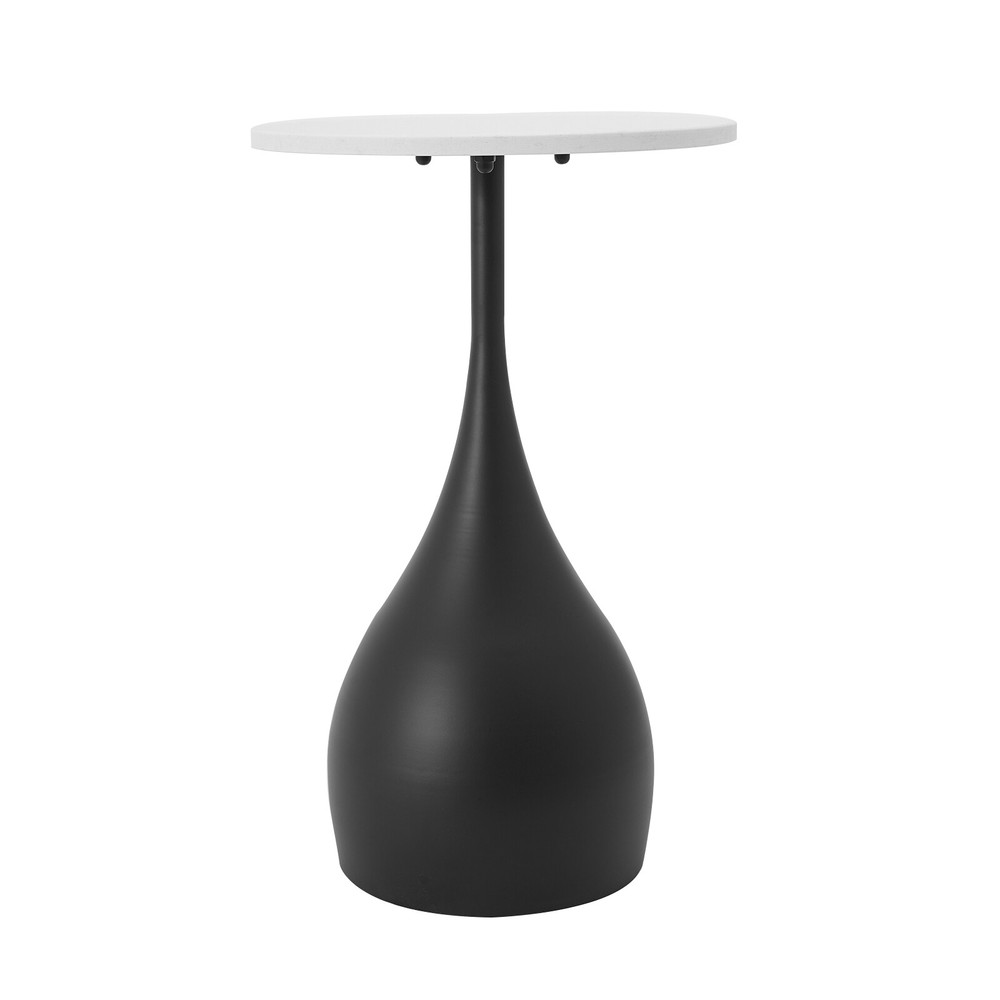 Modern Sofa Side Table, Round Accent Table, Round End Table for Small Spaces