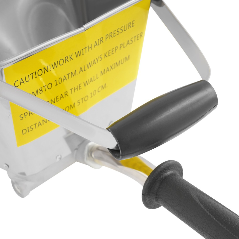 Cement Stucco Sprayer 64.58 ft²/min, 4L Capacity, Durable & Lightweight