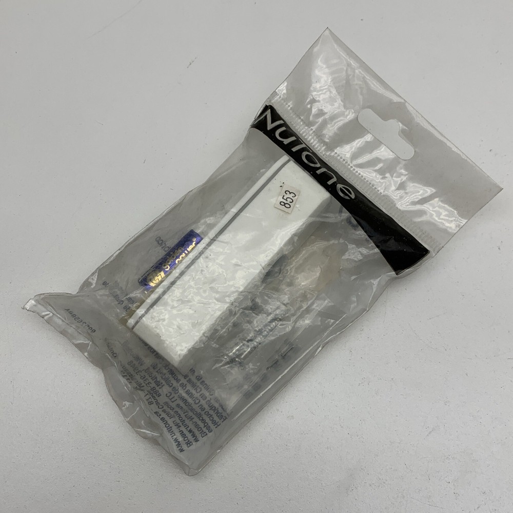 Nutone PB72WH Wireless Strobe and Door Chime System Button