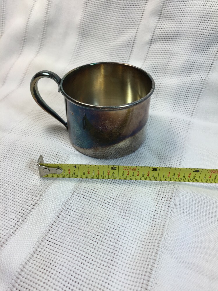 Vintage Silver Oneida Silver Smith Baby 2" tall Cup