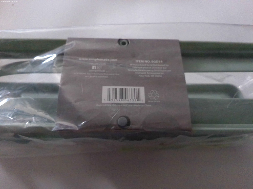 SimpleMade Rolldown Refrigerator Egg Dispenser - Sage - 2-Tier - Brand New!!
