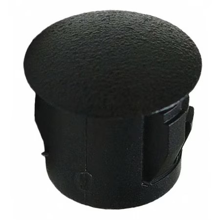 Hole Plug, Hole D 1 1/2 In, Blk, Pk25,  1Elx7