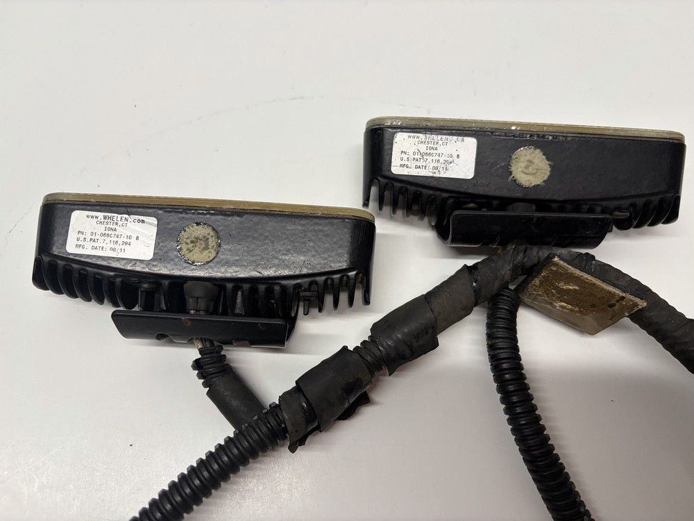 AMBER Whelen STEADY ION with bracket (2 Pack)