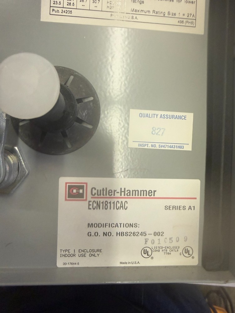 Cutler Hammer ECN1811CAC