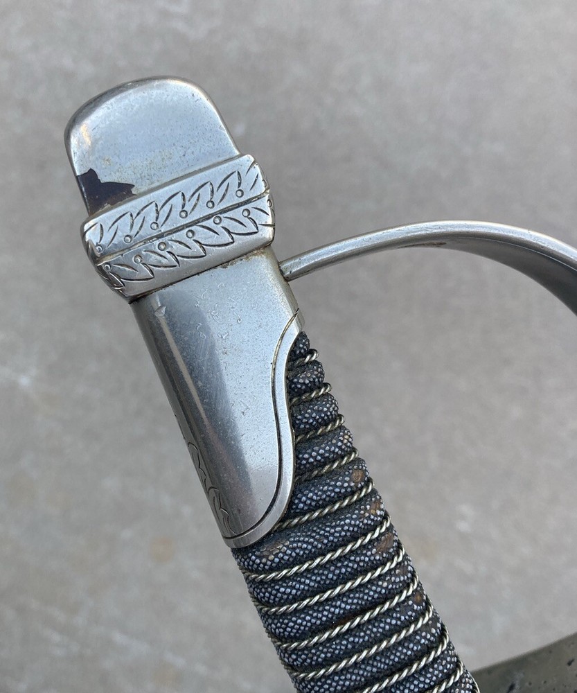 19th C, Unidentified Austrian? pattern￼, Sword and scabbard, German made- Coppel