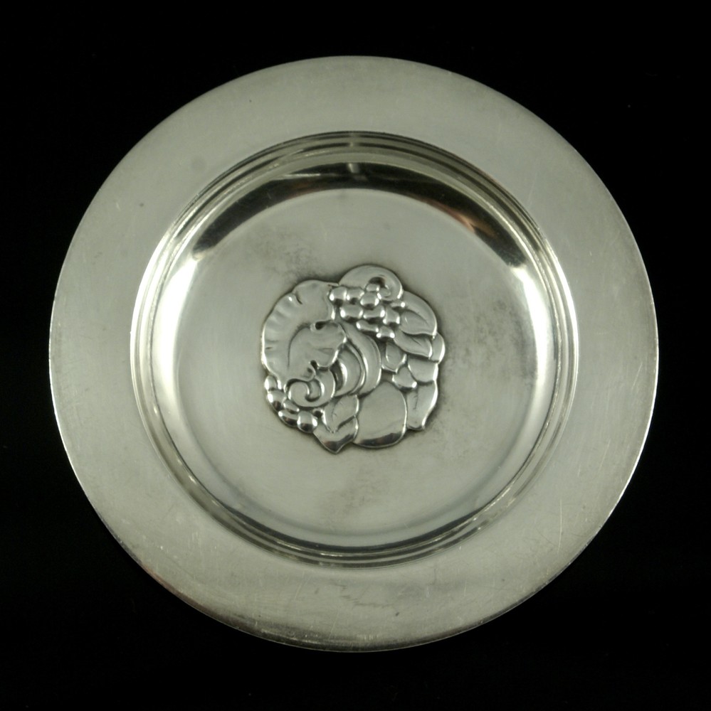 Georg Jensen Sterling Silver Coaster #810
