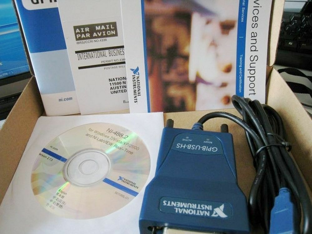 Sealed NI GPIB-USB-HS National Instrumens Interface Adapter controller IEEE 488