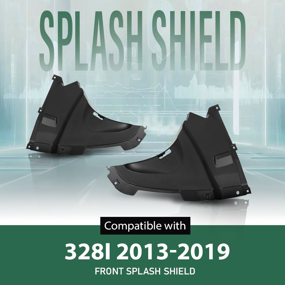 Fender Liner Splash Shield Fit For BMW 328i 2013-2016 Front Left & Right Side