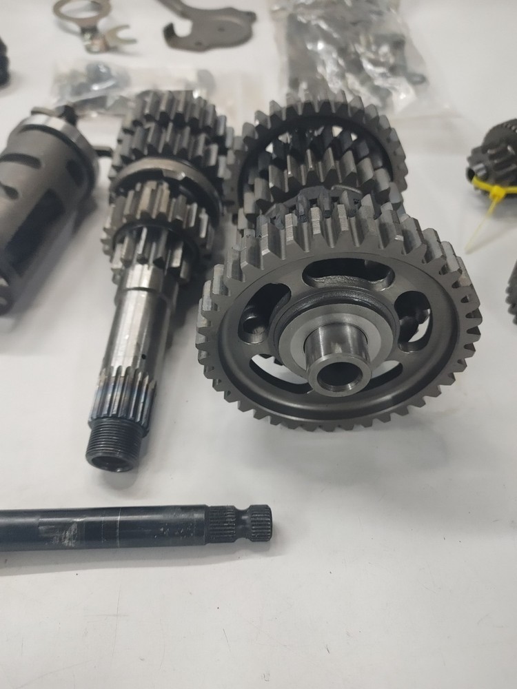 2000 Honda Shadow VT750CD2 Transmission Shift Drum / Forks Starter Gears