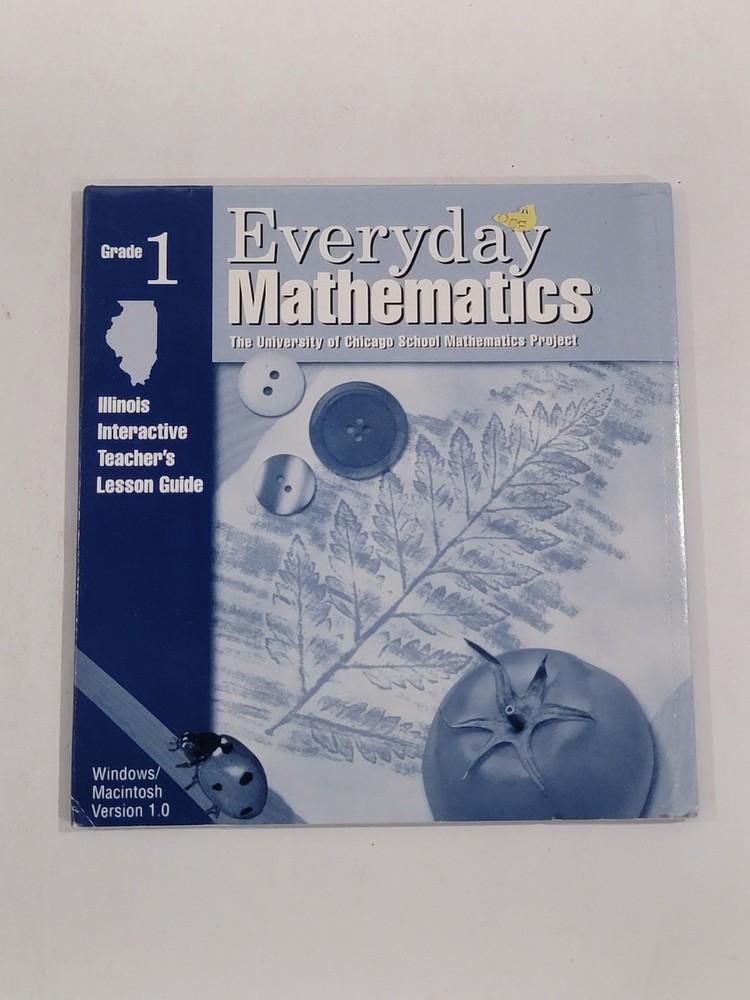 6 Mathematics PC CD-ROMs - Everyday Math Grades 1, 2 & 5, McGraw-Hill Math