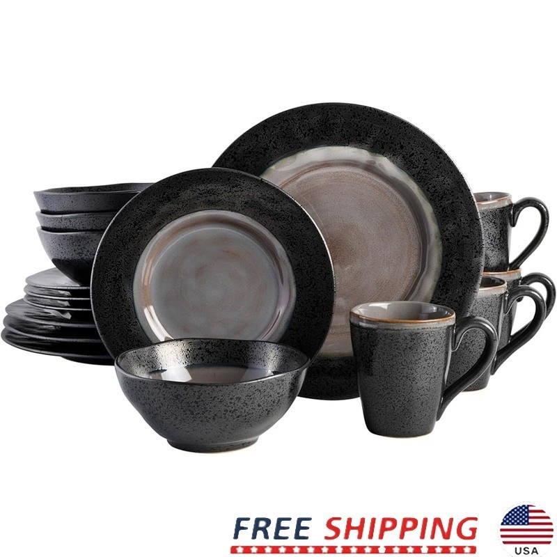 Game of Thrones Inspired Stoneware Dinnerware Set Reactive Glaze Dishware New