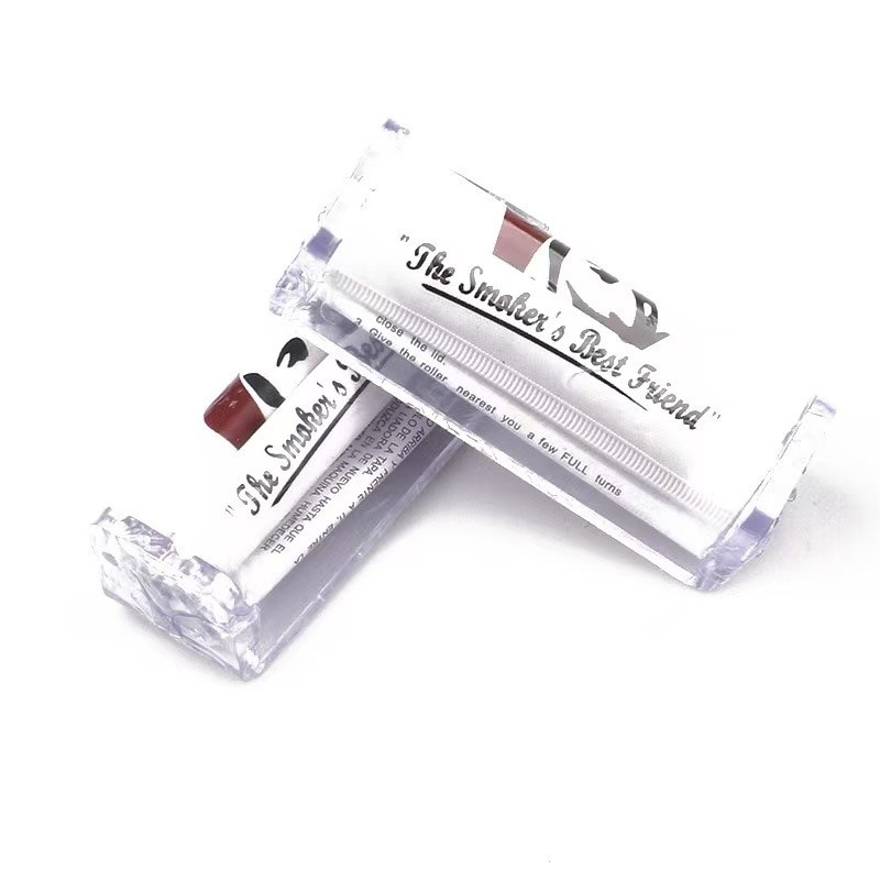 Zig-Zag 70mm Plastic Cigarette Rolling Machine Hand Roller Maker