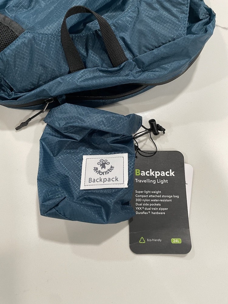 4Monster Hiking Daypack,Water Resistant Lightweight Packable Backpack AK116