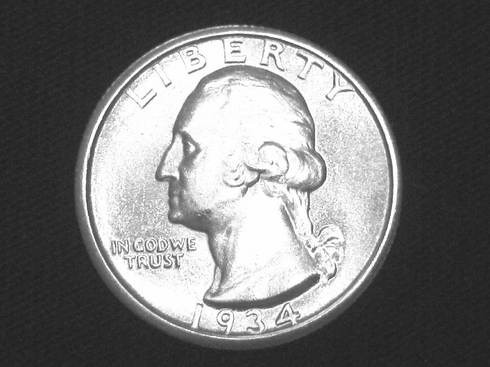 1934 Washington Quarter --- Gem Uncirculated