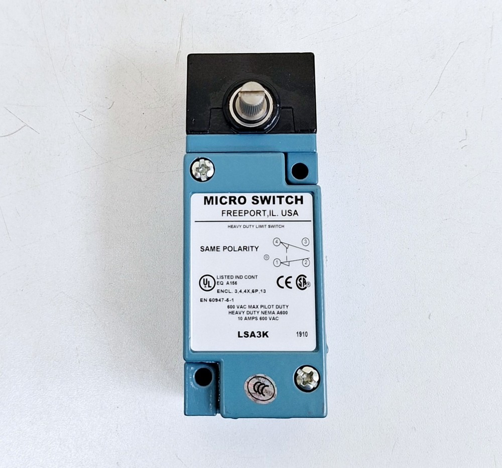Honeywell Micro Switch LSA3K Heavy Duty Limit Switch 600VAC