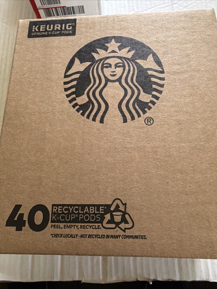 Starbucks Caramel Flavored Coffee K Cups Pods 40 Ct