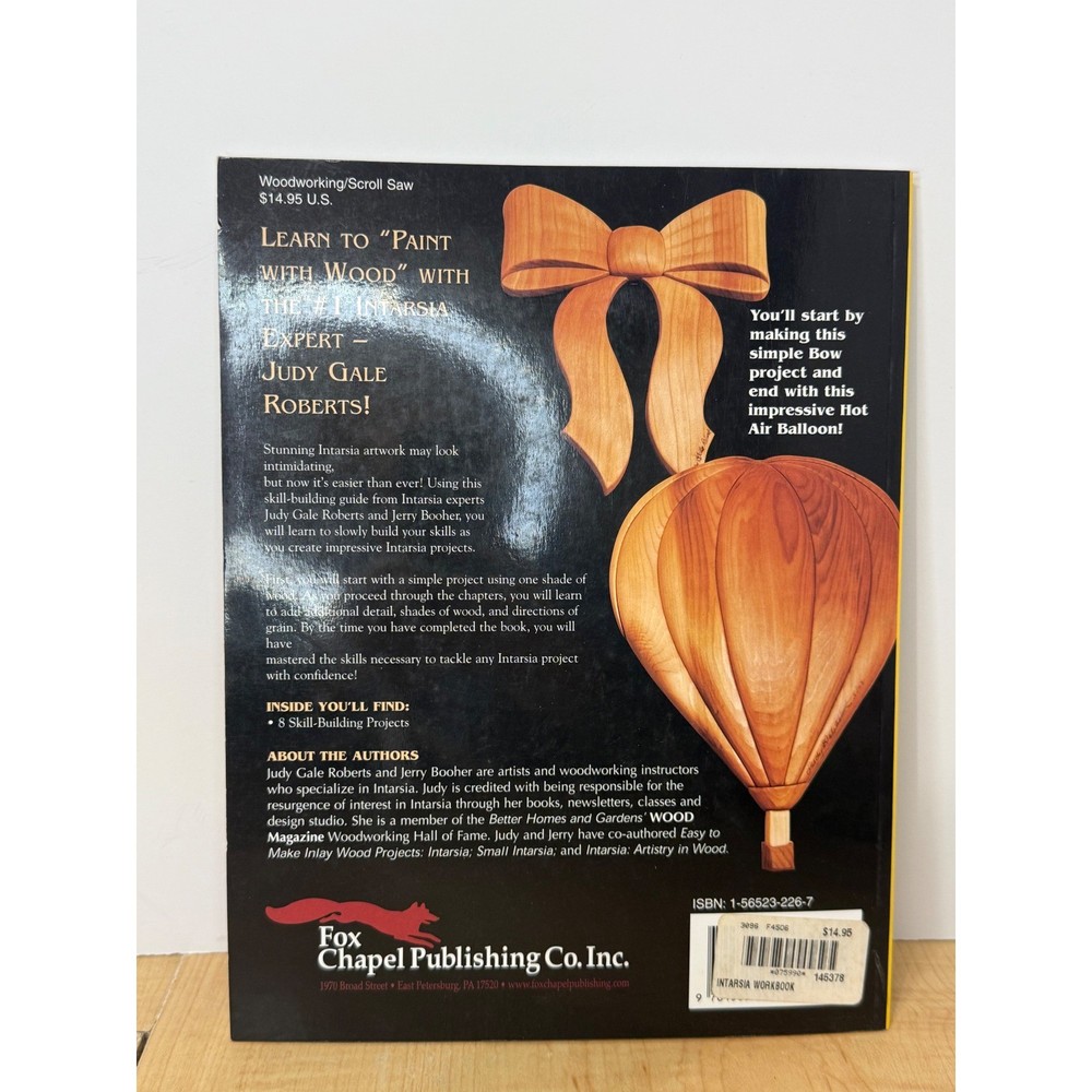 Intarsia Workbook Learning Woodworking 8 Progressive Step by Step Projects Book