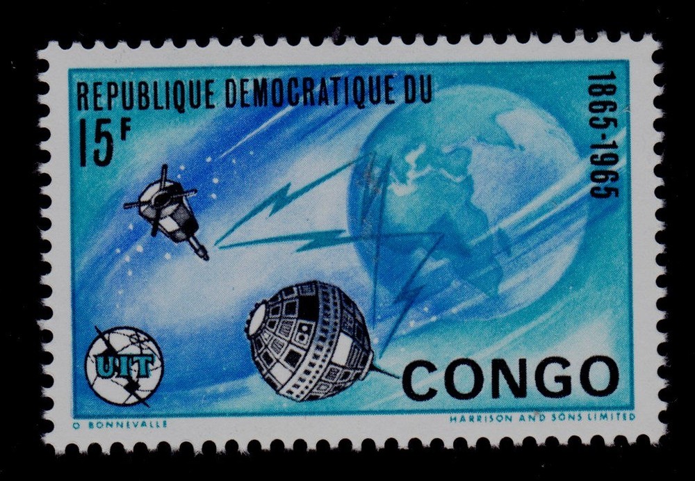 CONGO DEMOCRATIC REPUBLIC  SCOTT# 537   MNH SPACE TOPICAL