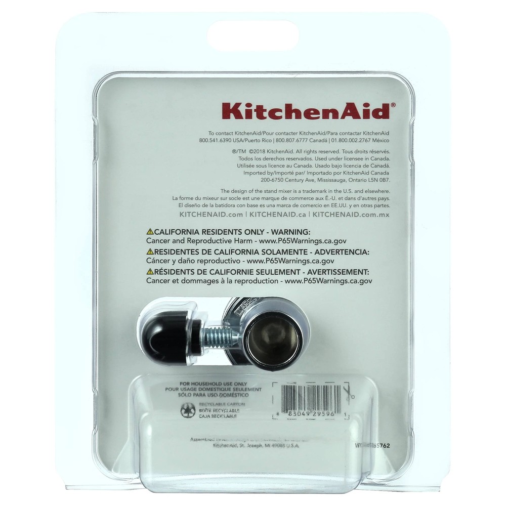 New KitchenAid KSMHAP Attachment Hub Accessory Pack For Stand Mixer, Silver