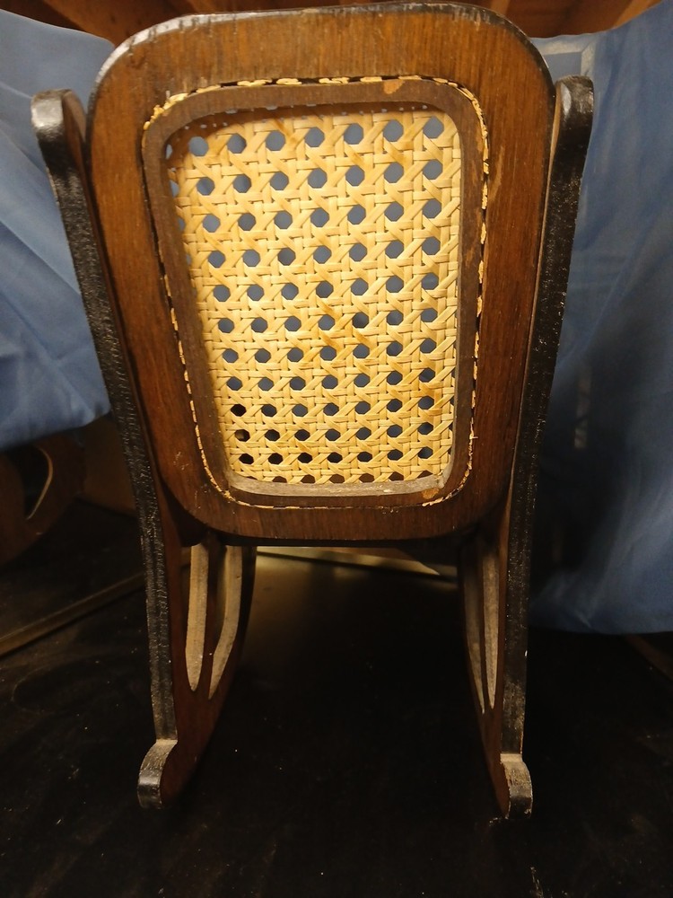 Miniature Vintage Doll Chair