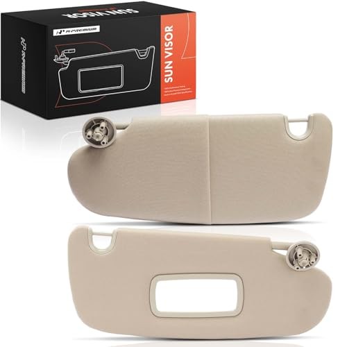 Driver & Passenger Sun Visor Compatible with Dodge Ram 1500 2500 3500 2002