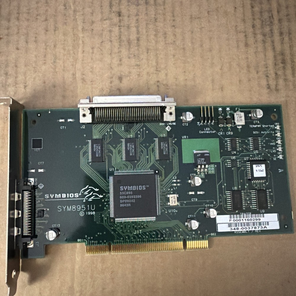 SYMBIOS SYM8951U SCSI CONTROLLER CARD