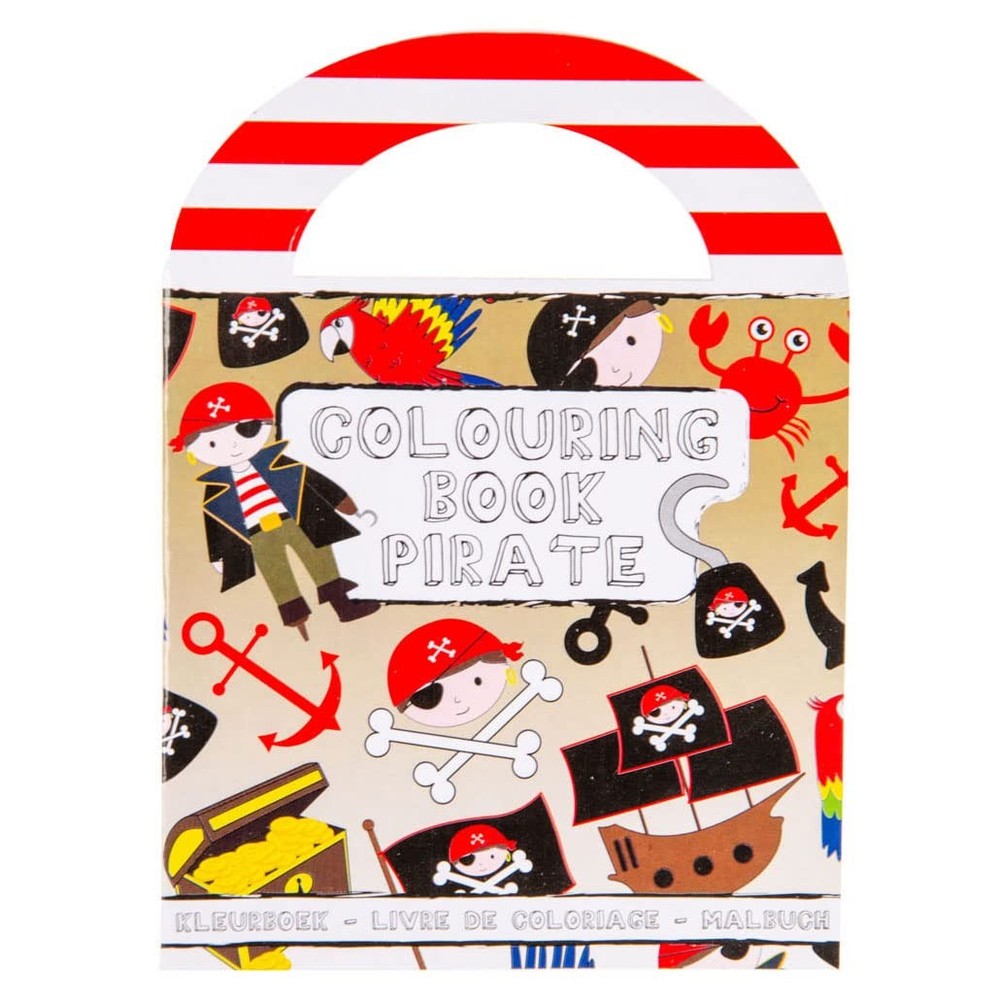 Jouetprive Pirates Jack Colouring Book