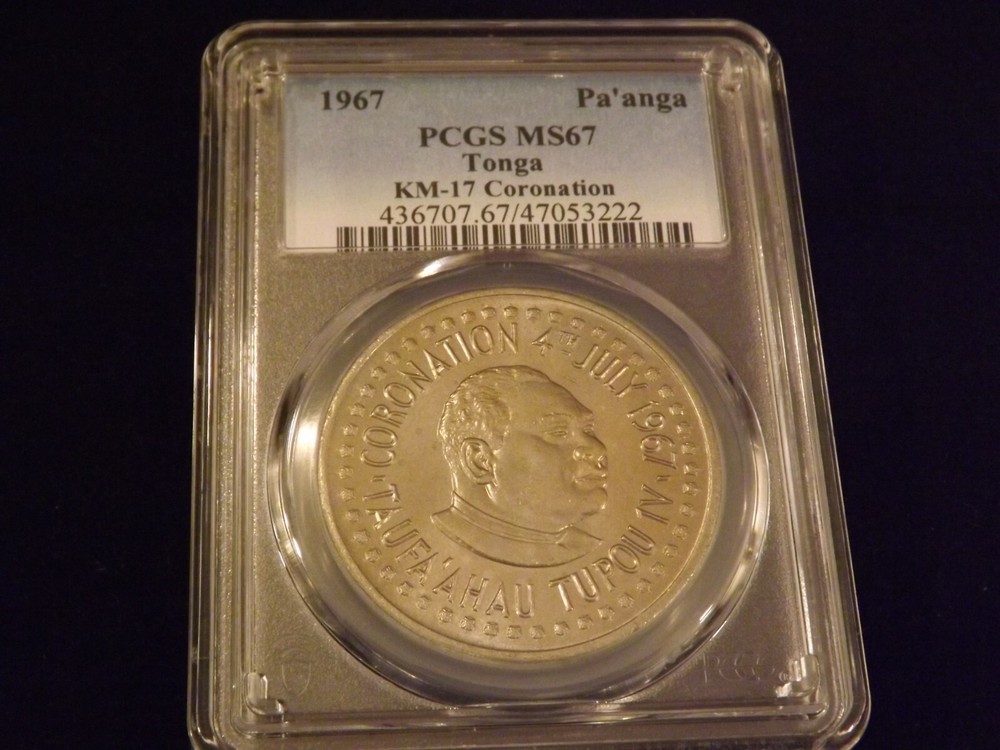 1967  Pa ' anga               TONGA           PCGS  MS 67