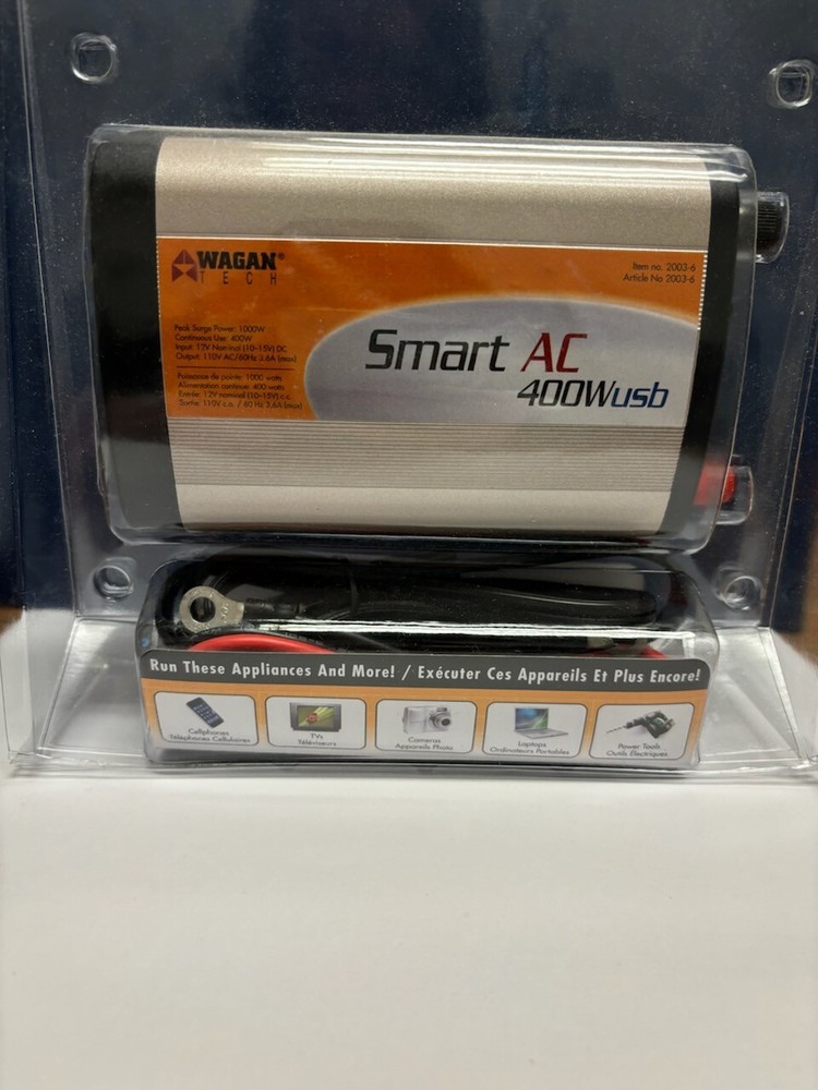 Wagan Smart AC 400Wusb