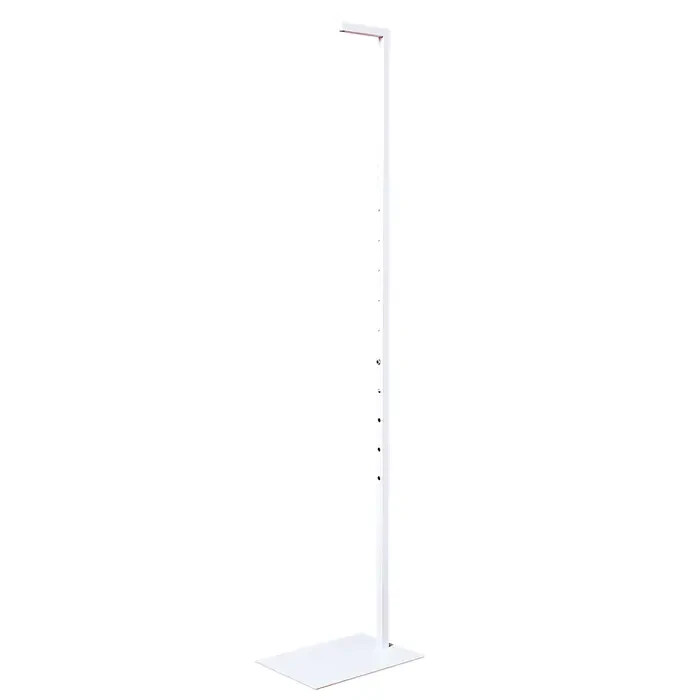 White Adjustable Costumer Displayer