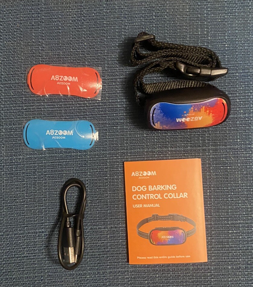 AoZoom Rechargeable Barking Control Collar