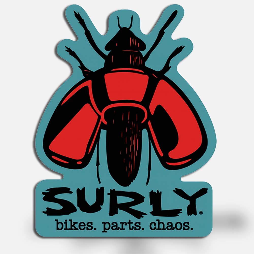 Surly Bikes Wingnut Sticker | Decal | 2"x2.5"
