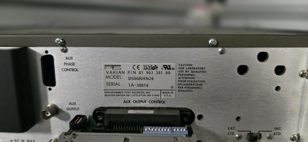 Programmed Test Sources PTS D500 Frequency Synthesizer 1–500 MHz (Varian...