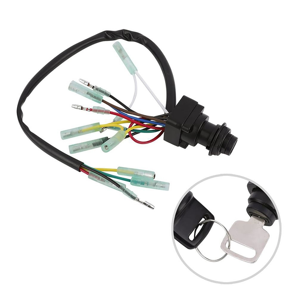 1 Set Ignition Main Key Switch Kit For Yamaha Outboard Motor Control Box