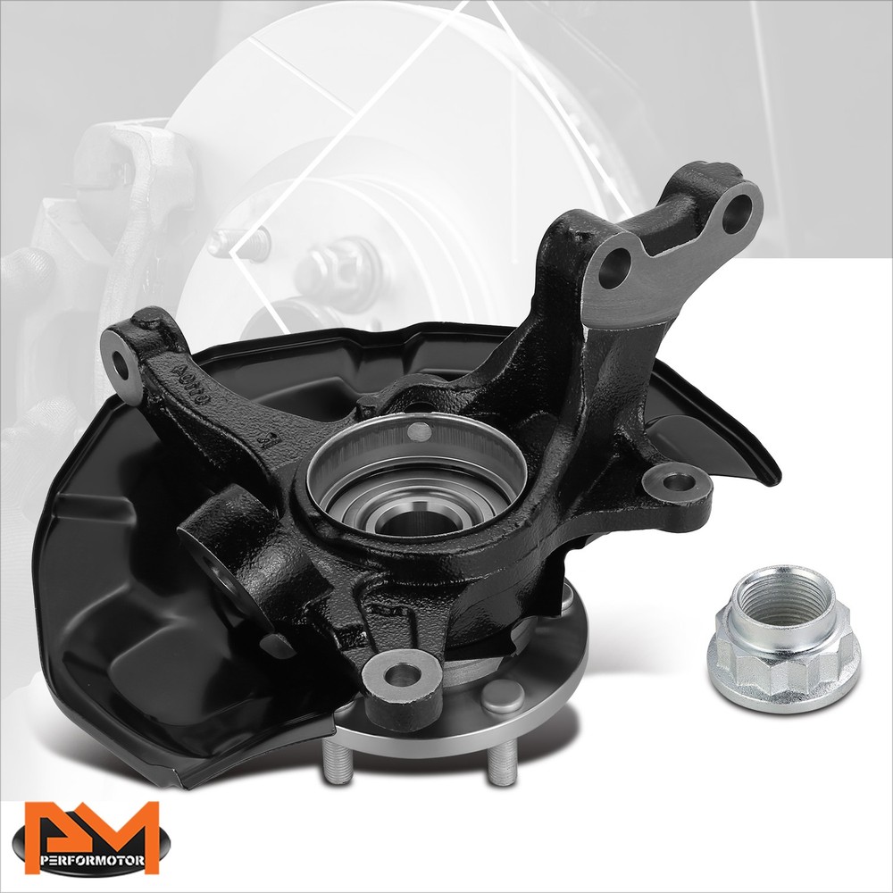 For 04-10 Toyota Sienna FWD Front Left Side Loaded Knuckle Assembly Replacement
