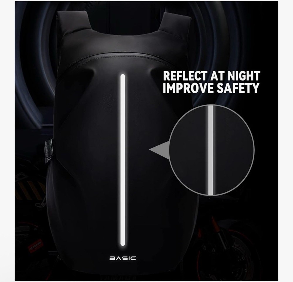 Reflective Motorcycle Backpack