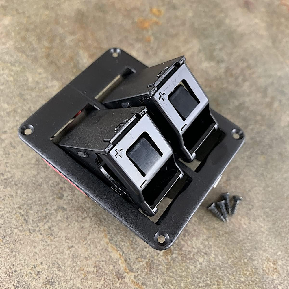 Dual 9 Volt Battery Box