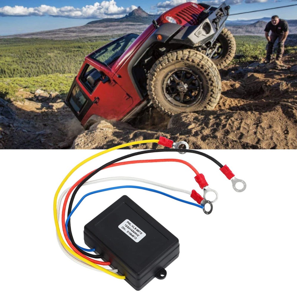 Wireless Winch Remote Control Kit, Wireless Winch Controller Universal for