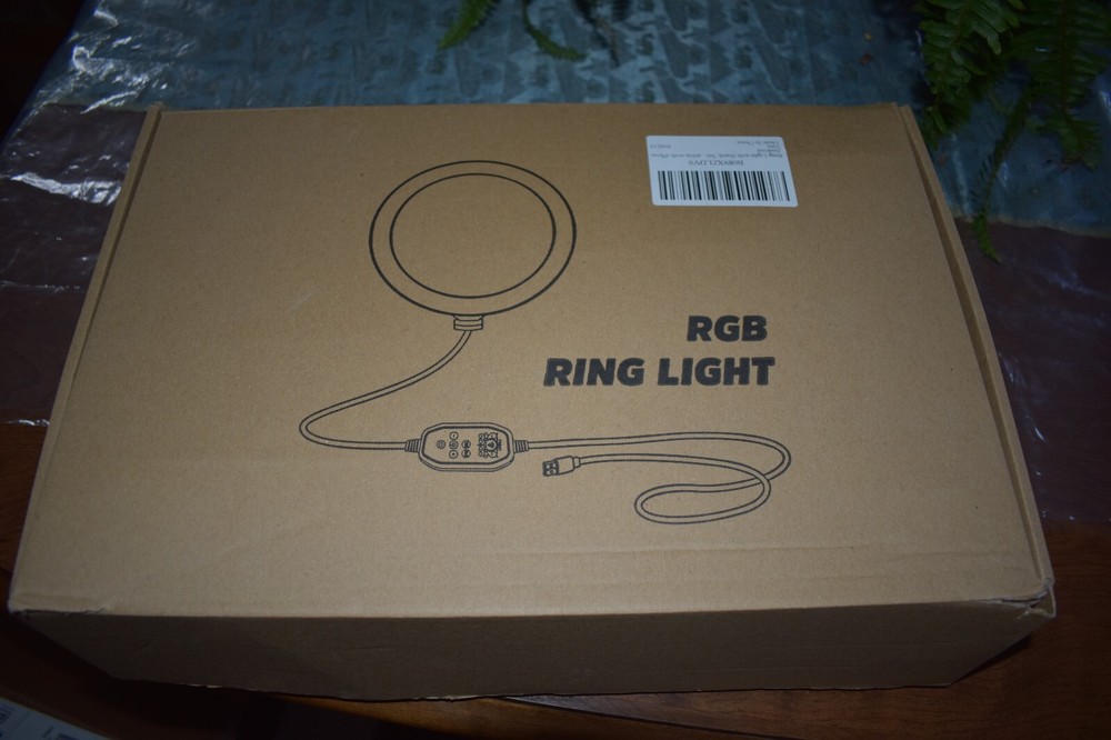 RGB Ring Light With Phone Holder Tested And Working 