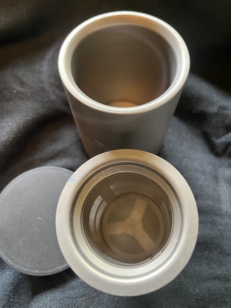 Boundless Voyage TA1 Titanium Double-Wall Tea/Coffee Maker