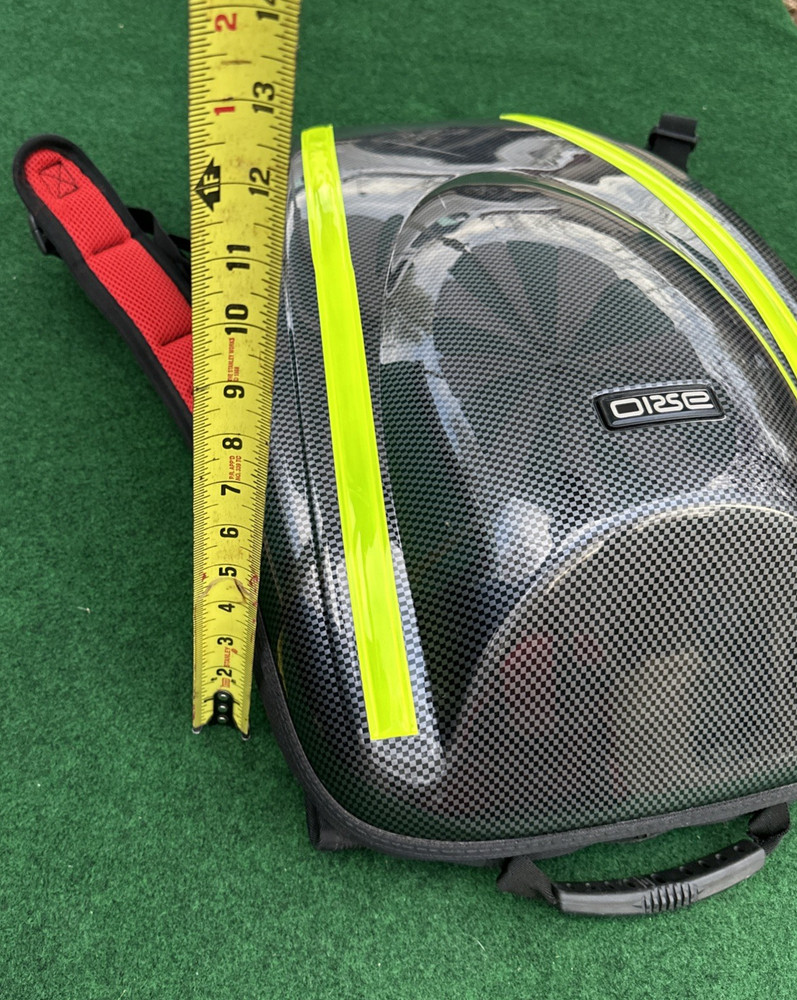 Axio by Harodesign Hardshell Hardcase Backpack Black Motorcycle Riding Pack